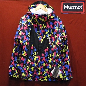  new goods Marmot limitated model multicolor Logo duck total pattern ULTIMATE JACKET snow jacket board wear man pa red blue yellow color black L unused 