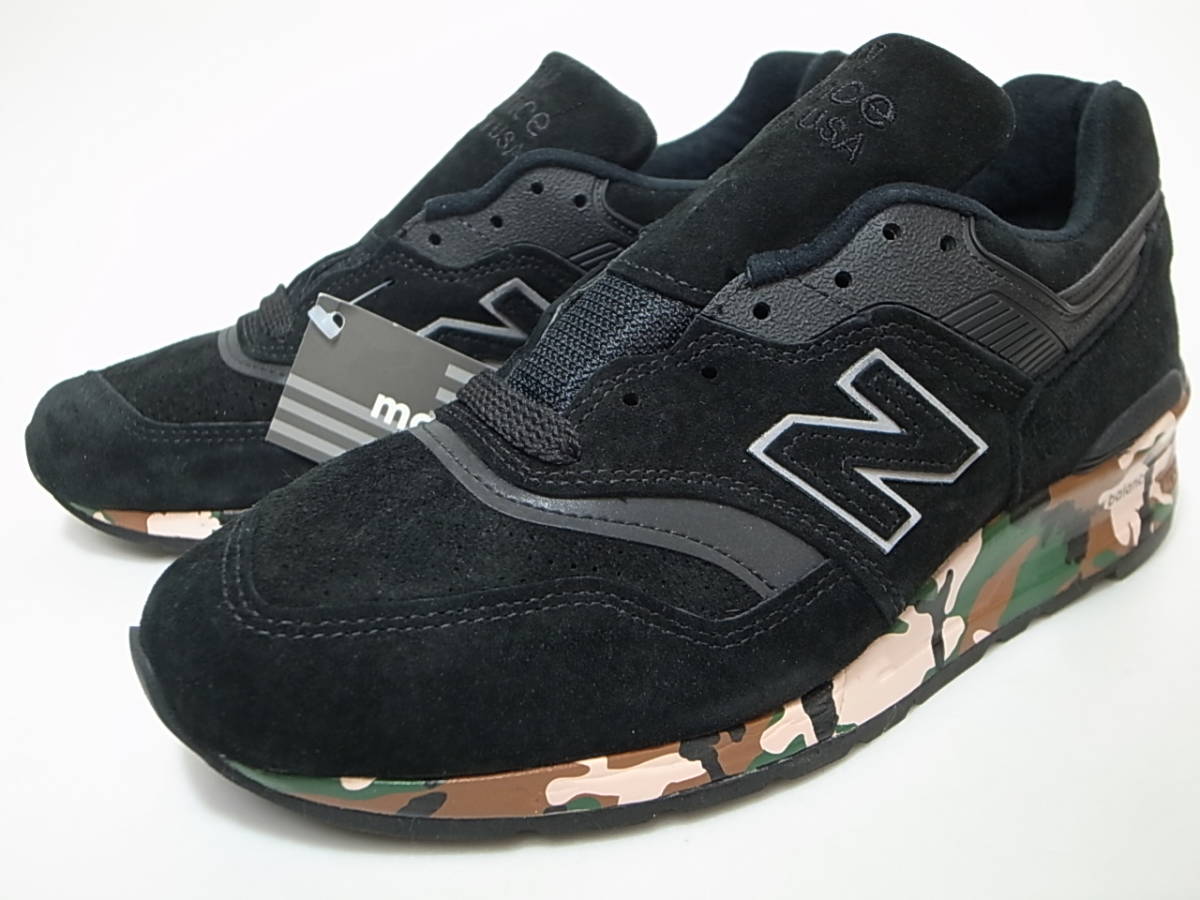 海外限定 日本未発売 NEW BALANCE USA製 M997BK 23 5cm US5 5 新品