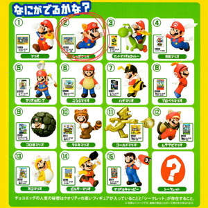  prompt decision / new goods / not yet constructed / chocolate egg / Mario /... Mario / super Mario / world 3 / together transactions possible 