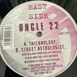 UNCLE22 TRICKNOLOGY レコード　バイナル