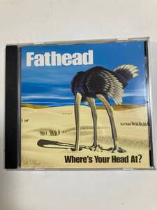 【ブルース】ファットヘッド(Fathead)「ウェアズ・ユア・ヘッド・アト？(Where's Your Head At?)」レア-中古CD,カナダオリジナル初盤,BL222