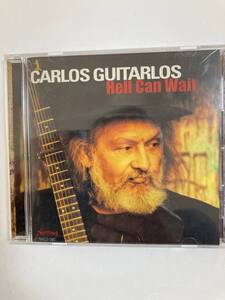 【ブルース】カルロス・ギターロス（CARLOS GUITARLOS)「HELL CAN WAIT」(レア)中古CD、USオリジナル初盤、BL-321