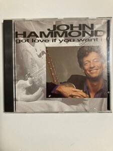 【ブルース】ジョン・ハモンド（JOHN HAMMOND)「ゴット・ラブ・イフ・ユー・ウォント・イット」(レア)中古CD、USオリジナル初盤、BL‐365