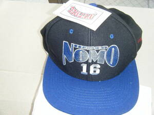 【未使用】NOMO CAP MLB ドジャース 野茂英雄 