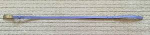 細ベルト・飾りベルト・金属バックル(パープル紫色)約82.5cm／未使用・新品