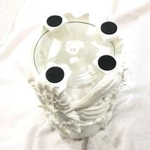 Large Candle Holder Sealife White キャンドル ホルダー ろうそく 置物 インテリア おしゃれ Φ13xH20 cm F-397_画像4