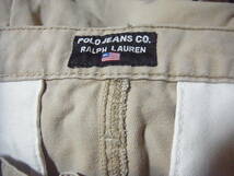 ★POLO RALPH LAUREN POLO JEANS CO’ ポロ ジーンス ラルフローレン ブッシュ カーゴパンツ初期タグ美品W30XL30新品購入★_画像1