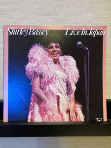 SHIRLEY BASSEY/LIVE IN JAPAN /シャーリー・バッシー/ライヴ・イン・ジャパン/歌詞カード有