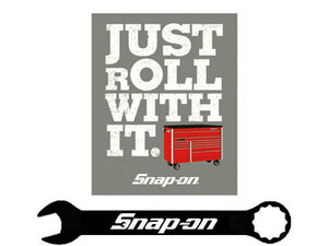 Snap-on（スナップオン）ロールキャブ キャビネット 工具箱 工具 ツール メッセージ ステッカー「EXPERT'S ADVICE DECAL」