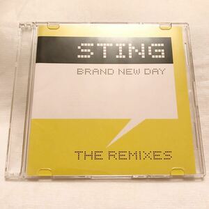 CD STING - BRAND NEW DAY - THE REMIXES стойка ng записано в Японии _(R1)