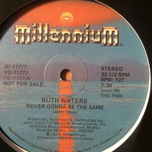 12’ Ruth Waters-Never gonna be the same