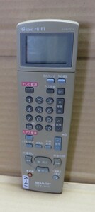 ★K-47★SHARP★G1164TEV1★リモコン★ジャンク品 返品不可 