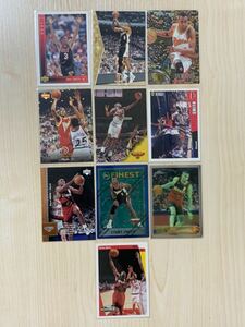 NBA Trading Card Steve Smith Set of 10 Upperdeck ToppsChrome Finest 93-98 90年代 スティーブスミス 10枚セット ピール付き Hawks Heat