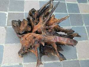 花台 木の置物 根っこ 骨董 オブジェ アンティーク レトロ 床の間 蔵出し 4.8kg