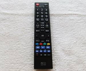 MCO テレビリモコン MRC-PA01 中古