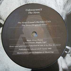 UNKNOWNMIX / THE SIREN /MANI NEUMEIER/LOSOUL/DJ ATA(PLAYHOUSE ～ ROBERT JOHNSON)/NEW WAVE DISCO