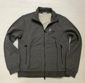 ☆新品☆Lサイズ【 MONCLER モンクレール 】ワンマイルコーデに最適！W ZIP UP ロゴマーク入り スウェットブルゾン 9139