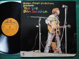 Real Live/John Sebastian 　シンガー・ソングライター、ラヴィン・スプーンフル解散後の初ライヴ・アルバム、1971年USオリジナル良品
