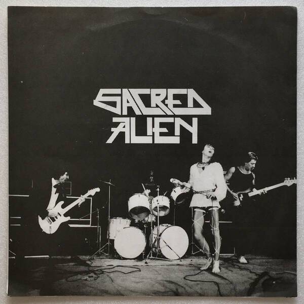 SACRED ALIEN「SPIRITUAL PLANET」UK ORIGINAL GREENWOOD MUSIC GW 001 '81 RARE NWOBHM 7INCH SINGLE with A PICTURE SLEEVE