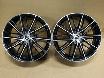 A76 軽量 BRIDGESTONE ECO FORME CRS111 17X7J+53 PCD100 2本 プリウス 30 20 86 BRZ ウィッシュ インプレッサ レガシィ 手渡し可能 山梨県_画像1