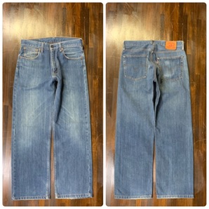 メンズ パンツ カッコいい色落ち♪ Levi's 503 リーバイス デニム ジーンズ 加工 インディゴ FC468LP/ W32の画像3