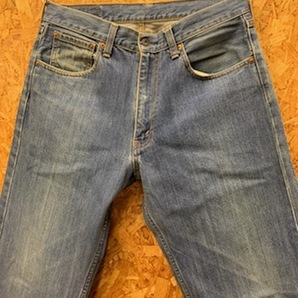 メンズ パンツ カッコいい色落ち♪ Levi's 503 リーバイス デニム ジーンズ 加工 インディゴ FC468LP/ W32の画像2