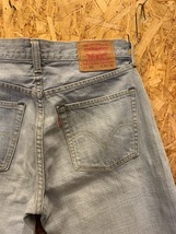 メンズ パンツ 絶妙な色味♪ Levi's 503 リーバイス デニム ジーンズ 加工 グレー ブラック FC453LP/ W31_画像7