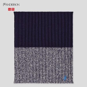 【送料無料】新品★JWアンダーソン×ユニクロ ヒートテック スヌード●ブルー系●男女兼用●JW ANDERSON●ネックフォーマー/マフラー