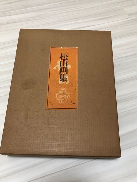 非売品 本物保証 藤井松山画集 デッドストック 外箱有 師 藤井松林 鈴木松山作品集 日本画家 広島県福山市 掛軸 書道 真作