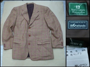Henry Cotton's　ジャケット　サイズ46　ジャンク　 QY^ko
