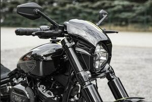 2013-2017 ブレイクアウト FXSB ヘッドライトフェアリング　ソフテイル　softail 2014 2015 2016