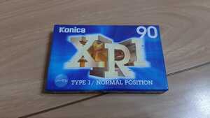 KONICA コニカ XR90 ③ カセット テープ CS4 新品 未開封品【送料210円、ヤフネコ、ネコポス規定サイズまで同梱可能】希少 レア