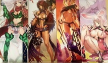 ホビージャパン クイーンズブレイド 16種 スティックポスター /queens/blade/ポスター/_画像3