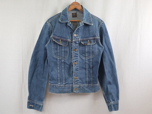 Lee#101J Denim жакет Denim голубой /34 USA производства 70S