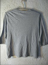 ｎ1067　ビームス　BEAMS　カナダ製　七分　番号　ワッペン　tシャツ　人気　送料格安　_画像5