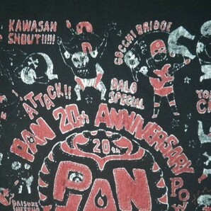 ｎ6773 GILDAN ギルダン PAN パン 20th ANNIVERSARY 20周年記念 非売品 Tシャツ 人気 ロック バンド プロレス デザインの画像3