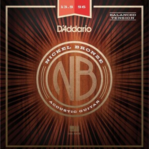 D'Addario NB13556BT Balanced Tension Medium Nickel Bronze 013.5-056 ダダリオ アコギ弦