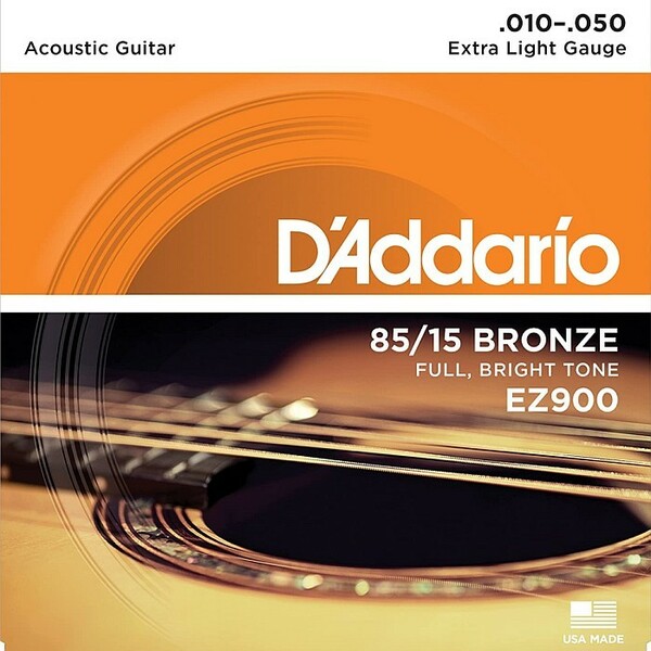 D'Addario EZ900 Extra Light 010-050 85/15 Bronze ダダリオ アコギ弦