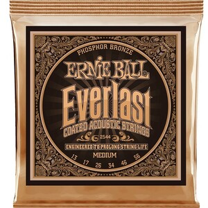 Ernie Ball #2544 Everlast Coated Medium 013-056 Phosphor Bronze アーニーボール アコギ弦