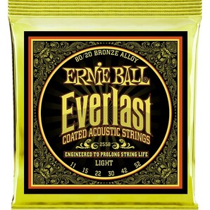 Ernie Ball #2558 Everlast Coated 011-052 80/20 Bronze Light アーニーボール アコギ弦