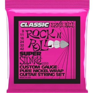 ERNIE BALL #2253 Classic Super Slinky 009-042 アーニーボール エレキギター弦