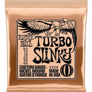 ERNIE BALL #2224 Turbo Slinky 009.5-046 Ernie Ball электрогитара струна 