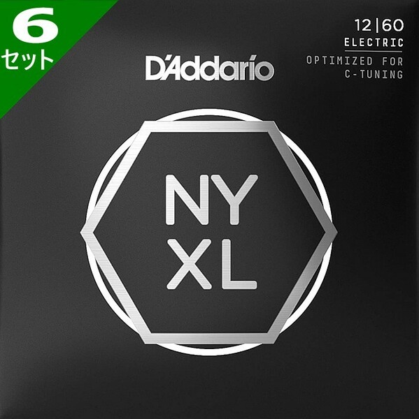6セット D'Addario NYXL1260 Extra Heavy 012-060 ダダリオ エレキギター弦