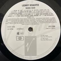 ★即決 LENNY KRAVITZ mama said vuslp31 EUオリジナル 内袋付き。_画像3