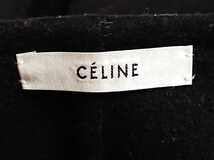 CELINE セリーヌ コート ブラック フィービー レディース_画像8