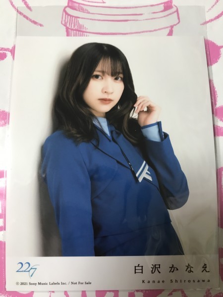 白沢かなえ ポスター ナナニジ 22/7 計算中 タワレコ新宿限定 3