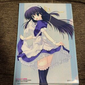 非売品 七尾奈留イラスト クリアファイル着せ替え仕様 月刊コンプティーク2007年7月号増刊 コンプエースVOL.015付録