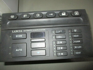 # Lancia Thema V6 air conditioner switch used 9140010065 parts taking equipped klai mate control unit heater defroster #