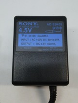 ☆V7407AC☆SONY【ACアダプタ☆AC-ES455☆DC4.5V 500mA】(外径：約4.0mm/内径：約1.5mm) 即決/保証付_画像2