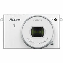 ニコン Nikon 1 J4 レンズキット ホワイト ミラーレス カメラ レンズ 中古_画像2